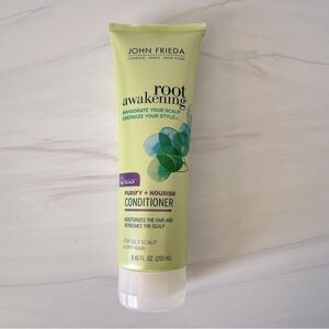 John Frieda Root Awakening Purify + Nourish Conditioner for Oily Scalp 8.45fl oz